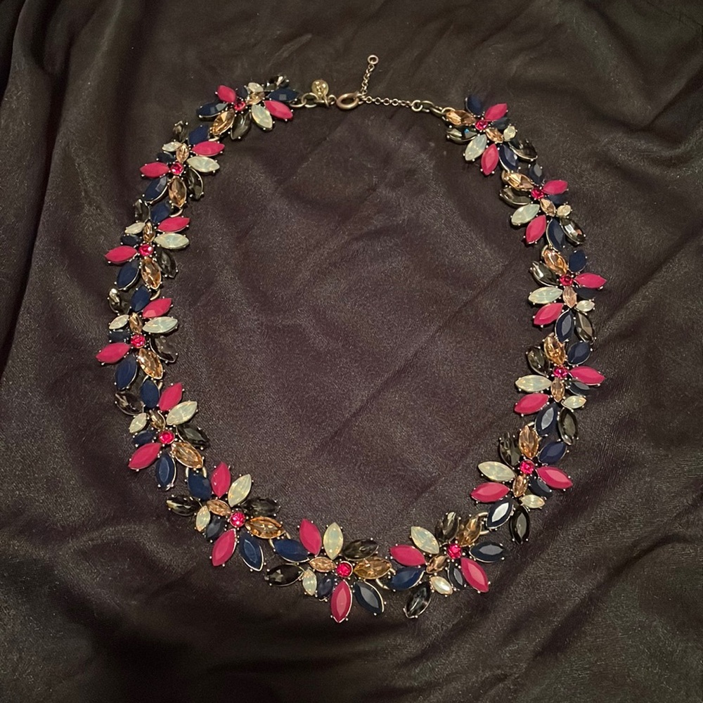 Multicolored statement necklace by LOFT
